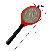 Cargar imagen en el visor de la galería, Kmt Style - Raqueta eléctrica matamosquitos matamoscas anti-insectos repelente para matar moscas mosquitos e insectos, ENCHUFE CORRIENTE, BATERÍA de Pilas Y USB