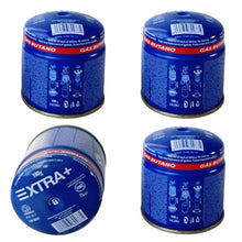 Cargar imagen en el visor de la galería, Hornillo camping Cartuchos butano 190 g portátil exterior, Quemador a Gas + gas C-200 GBS