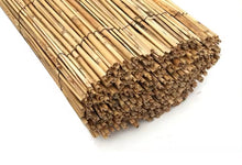 Cargar imagen en el visor de la galería, Valla Natural Cañizo de Bambú Pelado para Jardín: Privacidad Cerramiento Natural, Fácil Instalación y Resistente a la Intemperie