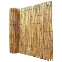 Cargar imagen en el visor de la galería, Valla Natural Cañizo de Bambú Pelado para Jardín: Privacidad Cerramiento Natural, Fácil Instalación y Resistente a la Intemperie