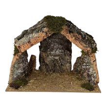 Cargar imagen en el visor de la galería, Cueva de Corcho Navideño Para Decoracion Navidad de Belén Nacemiento