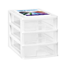 Cargar imagen en el visor de la galería, Cajonera de Cajones pequeños plástico almacenaje para ordenar hogar guardar el material de oficina u otros elementos