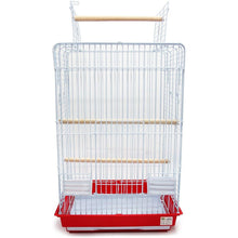 Cargar imagen en el visor de la galería, Jaula Loro Metal para Pájaros Jaula Grande con Comedero Bebedero Saltador Cubeta Color envia al Azar 41 x 49 x 76 cm BPS-1195