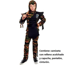 Cargar imagen en el visor de la galería, Disfraz Ninja Comando niño Infantil Fiestas Carnaval Cumpleaños