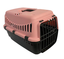 Cargar imagen en el visor de la galería, Transportin para mascota Gato, perro Cachorro , Jaula de viaje para mascota Rosa