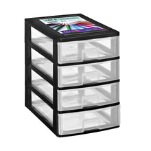 Cargar imagen en el visor de la galería, Cajonera de Cajones pequeños plástico almacenaje para ordenar hogar guardar el material de oficina u otros elementos