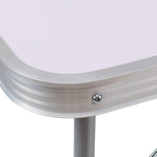 Cargar imagen en el visor de la galería, Mesa de Camping Plegable Multifuncional - Mesa Plegable en Madera MDF y Acero - Mesa Auxiliar para Jardín, Terraza, Balcón o Picnic