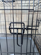 Cargar imagen en el visor de la galería, Transportín de Perro de 2 Puertas, Jaula para Perro Gato Animales Mascota Plegble con Asa Metal Alambre Con Bandeja Plástico Extraible