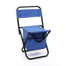 Cargar imagen en el visor de la galería, Taburete Silla de pesca Portátil con un bolso portátil plegable antioxidante para pesca aire libre