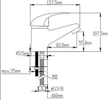 Cargar imagen en el visor de la galería, GRIFO MONOMANDO LAVABO DE COCINA FREGADERO ATLANTICO
