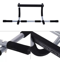 Cargar imagen en el visor de la galería, Barra dominadas y Flexiones múltiples funciones fija para puerta de flexiones múltiples funciones, barra push-up