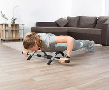 Cargar imagen en el visor de la galería, Barra dominadas y Flexiones múltiples funciones fija para puerta de flexiones múltiples funciones, barra push-up
