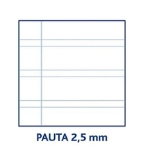 Cargar imagen en el visor de la galería, Pack 6 Cuaderno Libreta Grapada Tapa Normal Carton 48 Hojas 60g/m2 A4 + 7 Colores