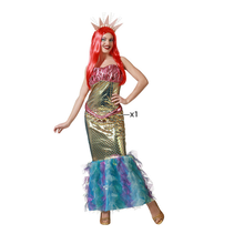 Cargar imagen en el visor de la galería, Disfraz Sirena Mujer Adulto para Carnaval Fiesta Teatro