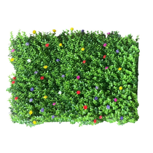 Cargar imagen en el visor de la galería, Panel de seto artificial, 60 × 40 cm planta artificial alfombra verde pared seto valla follaje panel casa boda panel, exterior hierba verdor hiedra valla privacidad pantalla