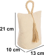 Cargar imagen en el visor de la galería, Bonito ratón con bufanda, perro, gato, saco para puerta, tope de puerta de relleno de arena, animales pesados, 1 kg, bonita decoración del hogar, juguete para niños (gris)