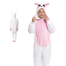 Cargar imagen en el visor de la galería, Pijamas Enteros de Animales Niñas y Niños (Tallas Infantiles 3 a 12 años) Disfraz Pijama Mono Enterizo Carnaval