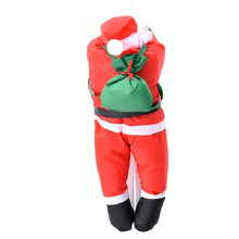 Cargar imagen en el visor de la galería, Colgante Papá Noel Tejido Impermeable, Cuerda, Para Balcón Ventana Decoración Navidad 169CM