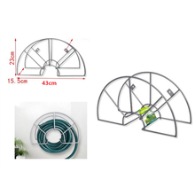 Cargar imagen en el visor de la galería, Soporte para Manguera de Jardín de Metal Pintado, Porta manguera