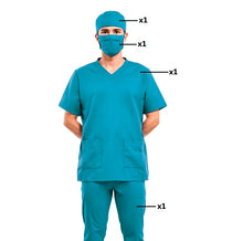 Cargar imagen en el visor de la galería, Disfraz Doctor Doctora Enfermera Medico Unisex de Hombre Mujer Adulto para Carnaval Fiesta
