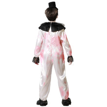 Cargar imagen en el visor de la galería, Disfraz Payaso Sangiento mono blanco con cuello Infantil Niño Para Halloween y Carnaval Fiestas