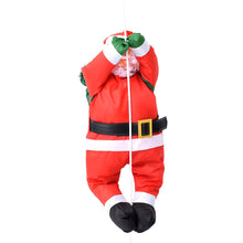 Cargar imagen en el visor de la galería, Colgante Papá Noel Tejido Impermeable, Cuerda, Para Balcón Ventana Decoración Navidad 169CM