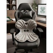Cargar imagen en el visor de la galería, Cojín Ergonómico 3 en 1 para Silla de Oficina y Coche, Soporte para Espalda y Asiento, Diseño Anatómico Transpirable, Cojín de Poliuretano, 46 × 40 × 35 cm