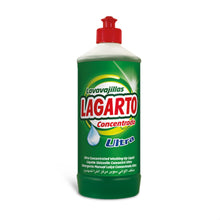 Cargar imagen en el visor de la galería, Lagarto - Lavavajillas Concentrado Desengrasante 750 Ml - Ultra, Limón, Aloe, Manos Delicadas, Máxima Higiene