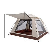 Cargar imagen en el visor de la galería, Tienda de Campaña Automática 4 Personas 200x200cm – 2 Puertas y 2 Ventanas, Plegado Rápido e Impermeable