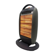 Cargar imagen en el visor de la galería, Estufa Halógena Calefactor portátil de bajo consumo, Calentador eléctrico con 3 potencias: 400W, 800W y 1200W con 3 tubos, Para el hogar y oficina