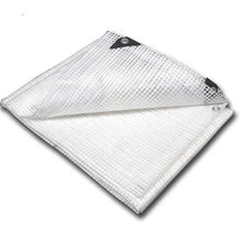 Cargar imagen en el visor de la galería, Lona Transparente Impermeable Reforzada PE 150 g/m² – Toldo Protector Resistente para Exterior, Blanco