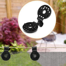 Cargar imagen en el visor de la galería, 50 Clips de Plástico para Malla de Sombra – Sujetadores Resistentes UV para Tela de Sombreo, Fijación Fácil para Jardín, Invernadero y Cultivos
