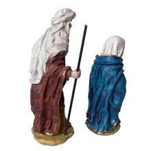 Cargar imagen en el visor de la galería, Nacimiento 5 piezas figuras Belen pesebre Resina Para Decoración de Navidad