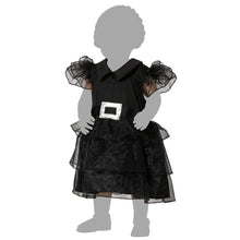 Cargar imagen en el visor de la galería, Disfraz Fantasma Negra Bebé Niña Infantil Para Halloween Carnaval Teatro