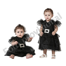 Cargar imagen en el visor de la galería, Disfraz Fantasma Negra Bebé Niña Infantil Para Halloween Carnaval Teatro