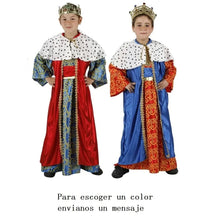 Cargar imagen en el visor de la galería, DISFRAZ DE REY MAGO NINOS INFANTIL PARA NAVIDAD DIA DE REYES