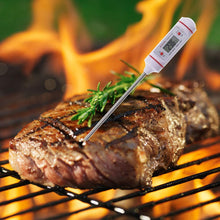 Cargar imagen en el visor de la galería, Termometro cocina 2 piezas digital electrico de Sonda 18 cm acero inoxidable