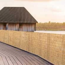 Cargar imagen en el visor de la galería, Valla Natural Cañizo de Bambú Pelado para Jardín: Privacidad Cerramiento Natural, Fácil Instalación y Resistente a la Intemperie