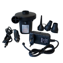 Cargar imagen en el visor de la galería, Hinchador eléctrico con 3 Adaptadores, Inflador Bomba de Aire eléctrica, 600 litros/minuto, Funcion inflar y desinflar para Colchones, Flotadores, Piscinas...