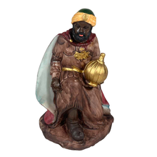 Cargar imagen en el visor de la galería, Nacimiento Belén 8 piezas figuras Pesebre Decoración de Navidad