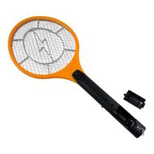 Cargar imagen en el visor de la galería, Raqueta electrica de bateria anti-insectos repelente para matar moscas mosquitos e insectos