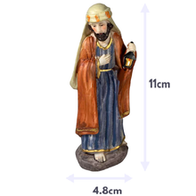 Cargar imagen en el visor de la galería, Belen 8 Piezas 12 cm Resina Para Decoración de Navidad