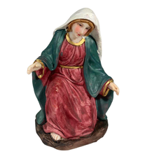 Cargar imagen en el visor de la galería, Nacimiento Belén 8 piezas figuras Pesebre Decoración de Navidad