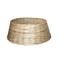 Cargar imagen en el visor de la galería, Gerimport - Base de Árbol de Navidad Pie Mimbre Naturaleza Decoracion Navidad Diferentes Medidas