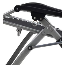 Cargar imagen en el visor de la galería, Silla tumbona hamaca plegable Reclinable de gravedad cero y resistente para Playa Patio Jardín Camping al Aire Libre, Carga Max.150 kg