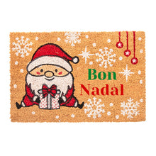 Cargar imagen en el visor de la galería, Felpudo Muerdago Decoracion de Papa Noel Merry Christmas Para Decoracion de Naviadad 40 X 60 cm
