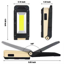 Cargar imagen en el visor de la galería, Luz de trabajo LED de 4 modos recargable magnético y colgante max. 4 w, 300 lm IP20