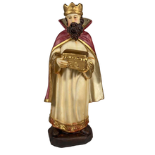 Cargar imagen en el visor de la galería, Nacimiento Belén 8 piezas figuras Pesebre Decoración de Navidad