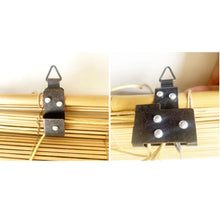 Cargar imagen en el visor de la galería, Maxia Market - Estor Enrollable Ventana Bambú Cortina Persiana Veneciana - Natural