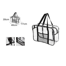 Cargar imagen en el visor de la galería, Bolso de mano Transpatrente, Mochila Transprente, Bolsas tote mujer - Kmt Style